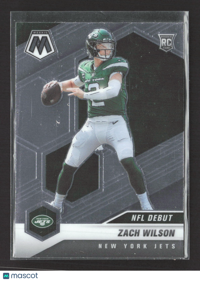 2021 Panini Mosaic Zach Wilson #243 RC
