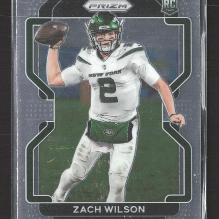 2021 Panini Prizm Zach Wilson #332 RC