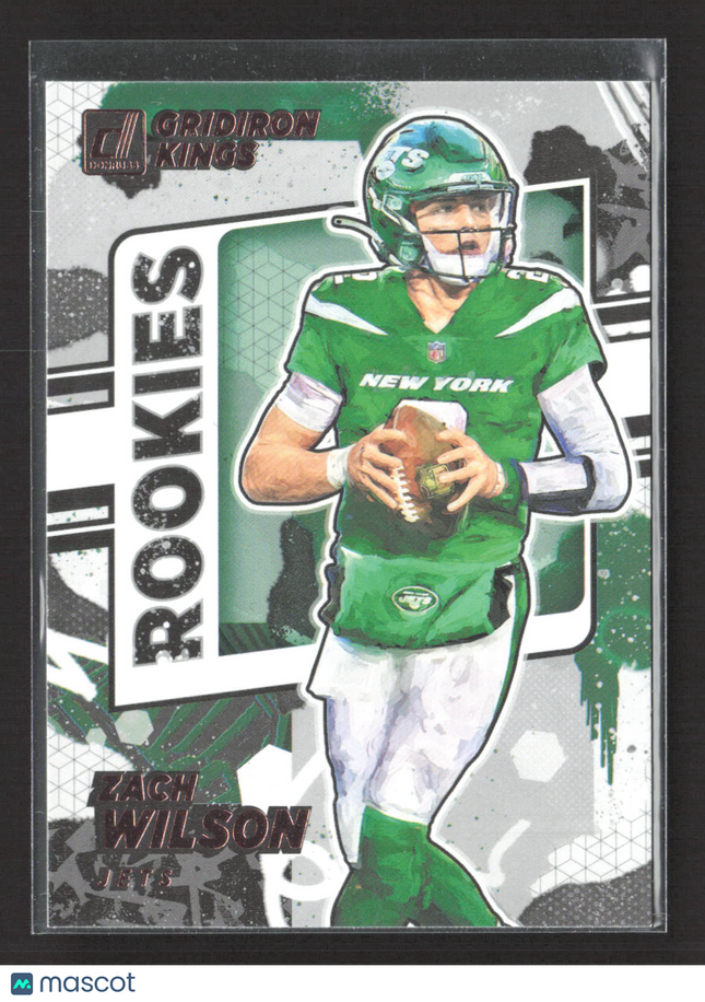 2021 Panini Donruss Gridiron Kings Zach Wilson #RGK-ZWI