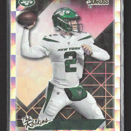 2021 Donruss The Rookies Zach Wilson #TR-ZWI Checkerboard
