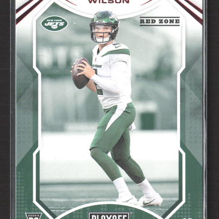 2021 Panini Playoff Football Zach Wilson #202 Red Zone RC