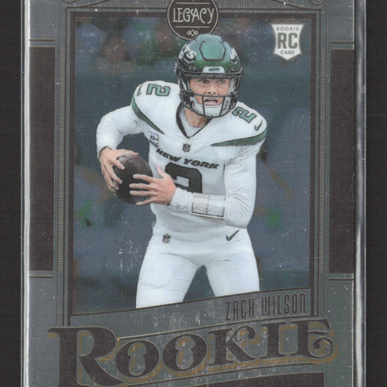 2022 Panini Chronicles Legacy Zach Wilson #217 RC