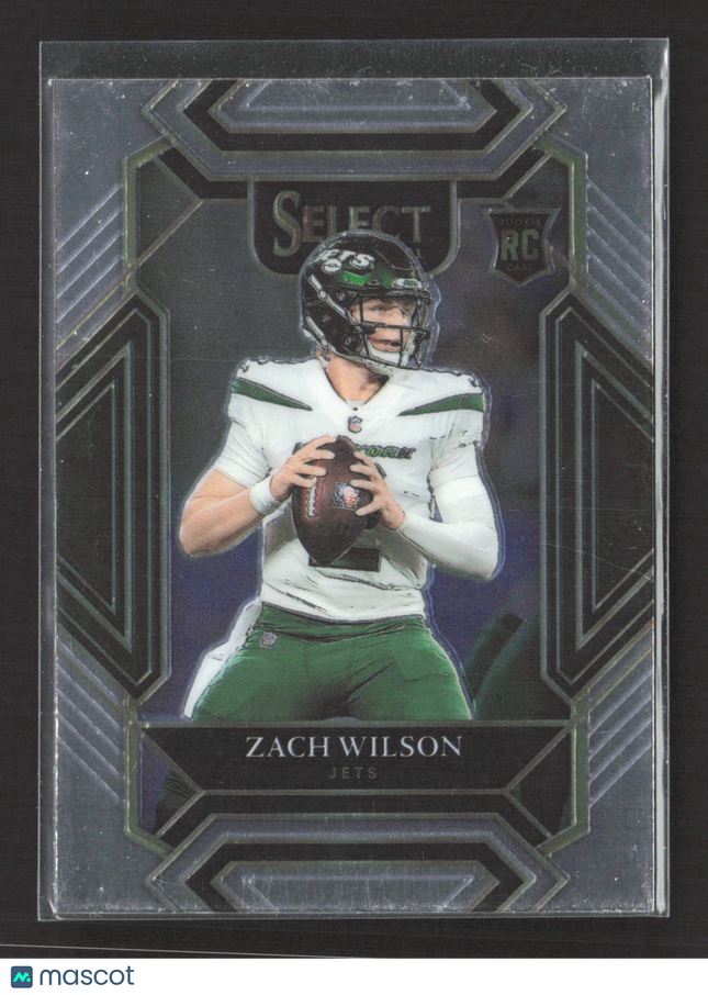 2022 Panini Select Football Zach Wilson #244 Club Level RC