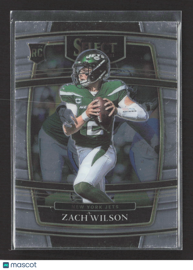 2022 Panini Select Football Zach Wilson #44 Concourse RC