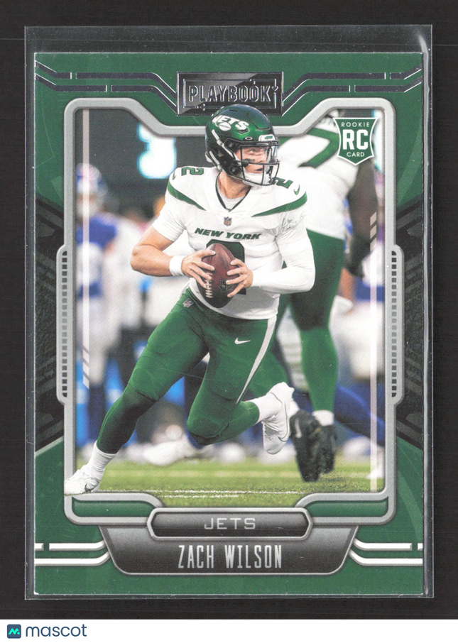 2021 Panini Playbook Zach Wilson #102 RC