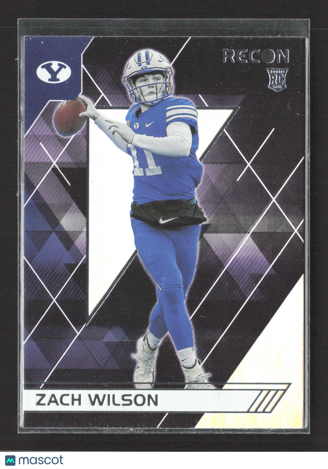 2021 Panini Chronicles Recon Draft Picks Zach Wilson #135 RC