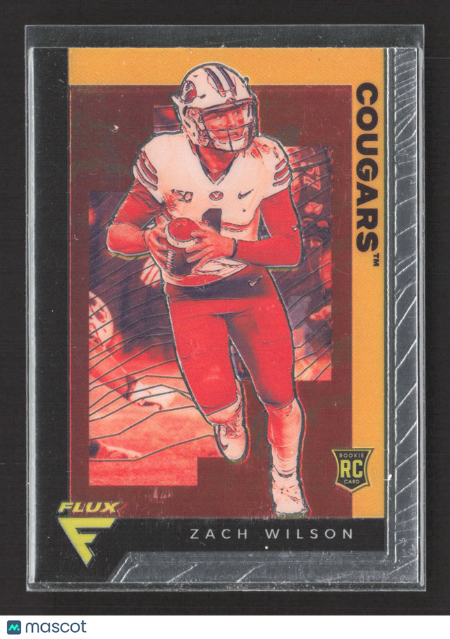 2021 Panini Chronicles Flux Draft Picks Zach Wilson #235 RC