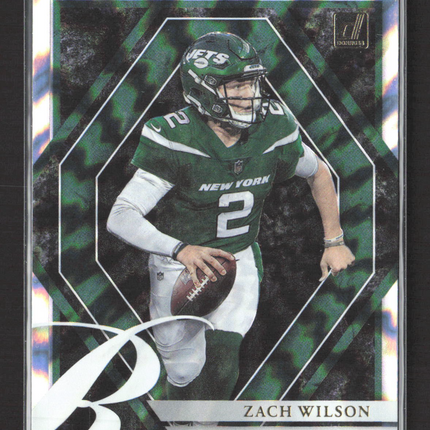 2021 Panini Donruss Elite Series Rookies Zach Wilson #ESR-ZWI