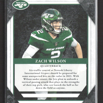 2021 Panini Donruss Elite Series Rookies Zach Wilson #ESR-ZWI