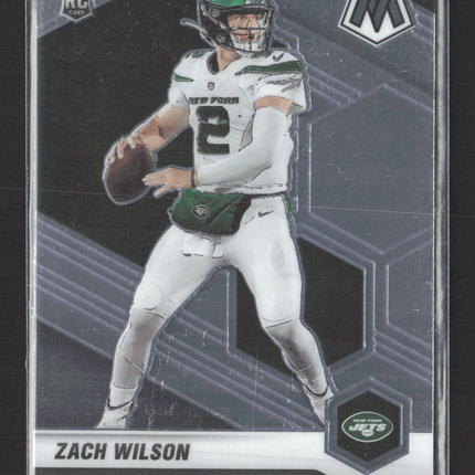 2021 Panini Mosaic Zach Wilson #302 RC