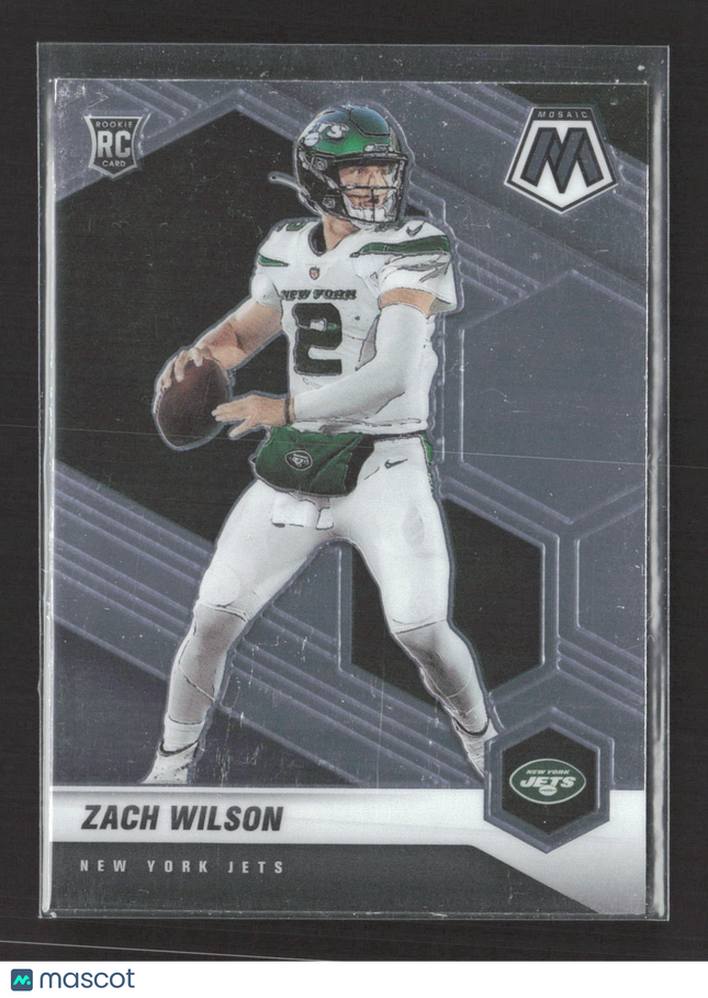 2021 Panini Mosaic Zach Wilson #302 RC