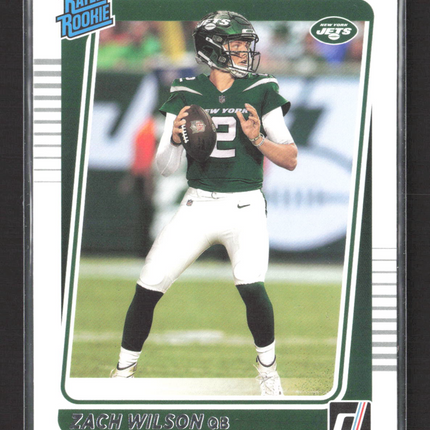 2021 Panini Donruss Zach Wilson #252