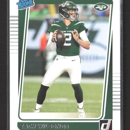2021 Panini Donruss Zach Wilson #252