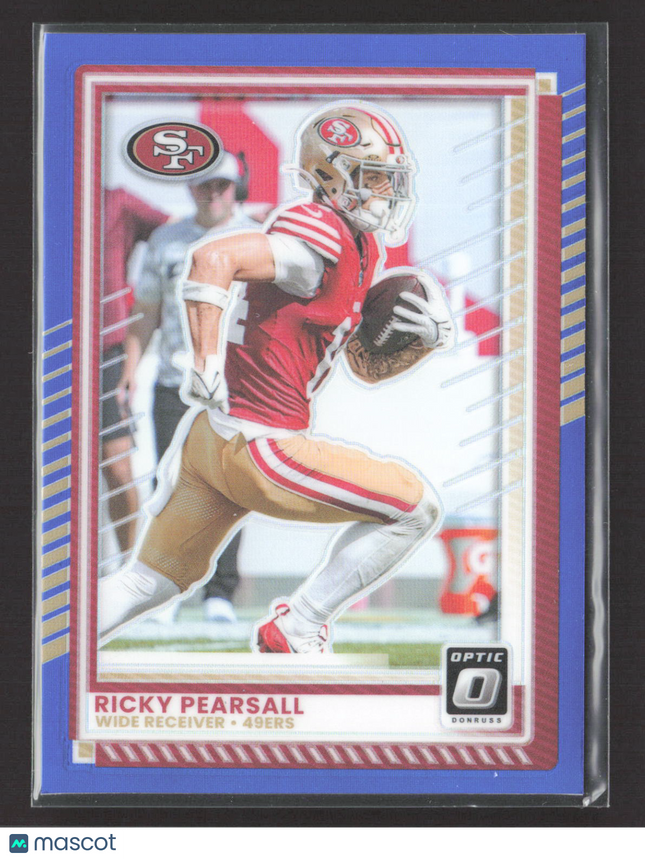 2025 Panini Donruss Optic Ricky Pearsall #174 Blue Prizm 125/249