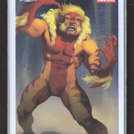 2025 Topps Deadpool Chrome Sabertooth Tanmay Mandal Original Art #TO-10