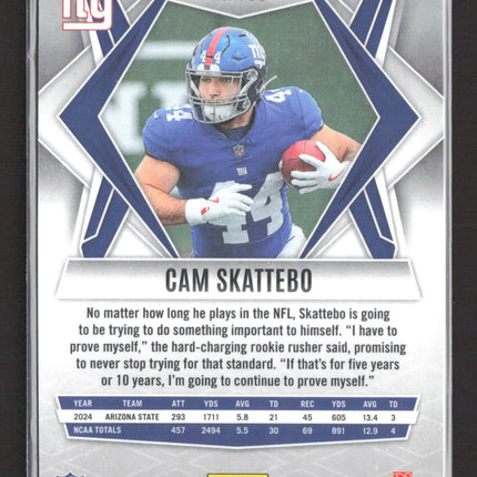 2025 Panini Phoenix Cam Skattebo #168 RC