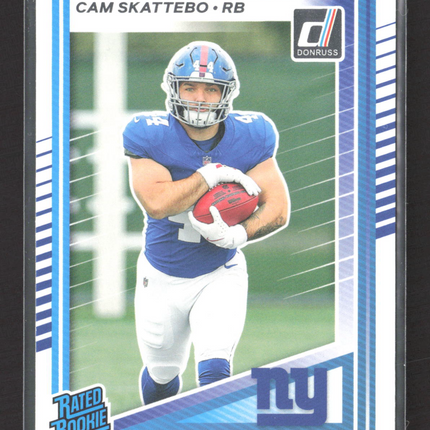 2025 Panini Donruss Cam Skattebo #302