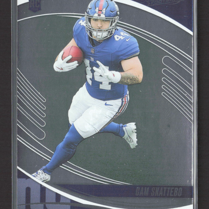 2025 Panini Absolute Football Cam Skattebo #110 RC