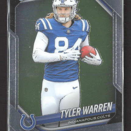 2025 Panini Prizm Football Tyler Warren #339 RC