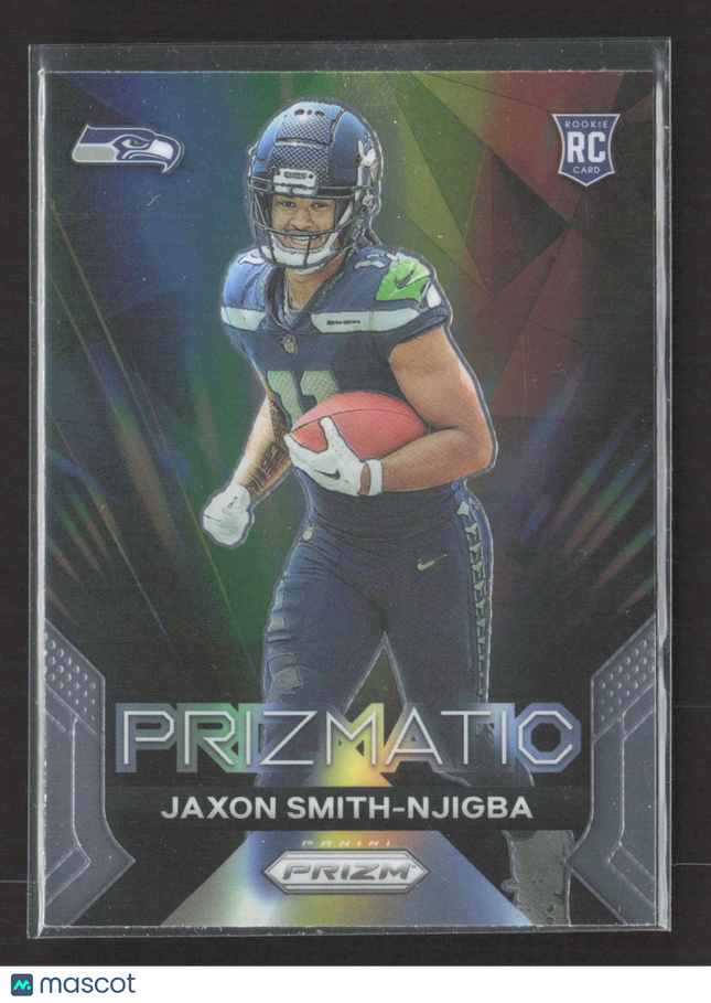 2023 Panini Prizm Prizmatic Jaxon Smith-Njigba #1 RC