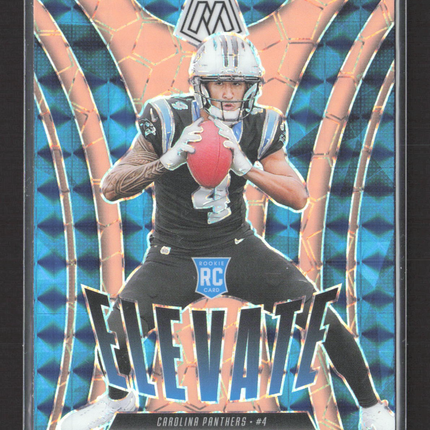 2025 Panini Mosaic Prizm Elevate Tetairoa McMillan #6 Orange RC