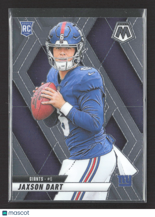 2025 Panini Mosaic Football Jaxson Dart #362 RC