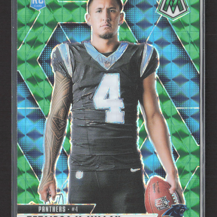 2025 Panini Prizm Mosaic Tetairoa McMillan #274 Green RC
