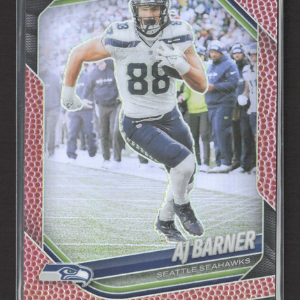 2025 Panini Prizm Football AJ Barner #297 pigskin 172/180