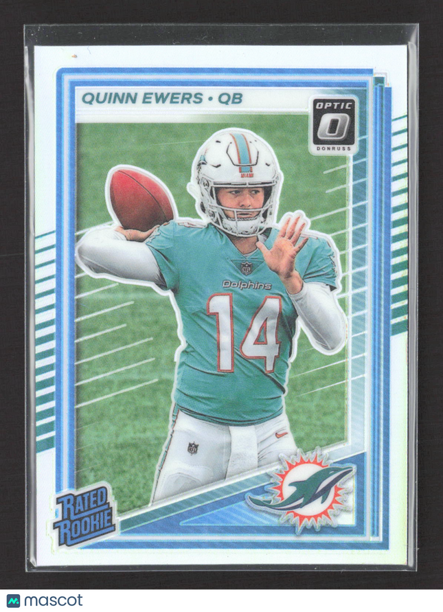 2025 Panini Donruss Optic Prizm Quinn Ewers #213 holo