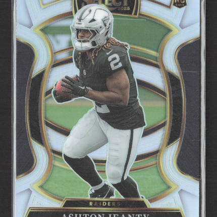 2026 Panini Select Prizm Ashton Jeanty #4 Concourse RC silver