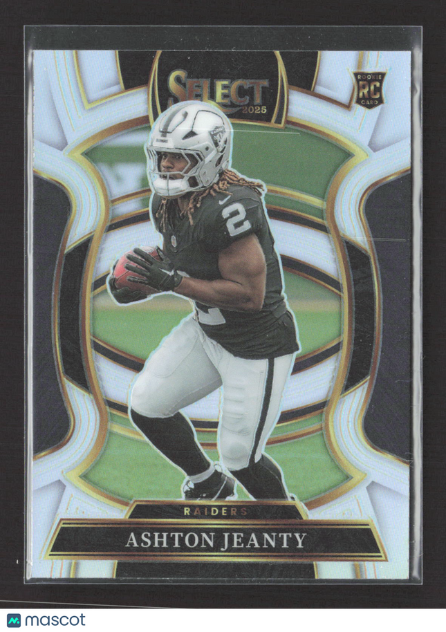 2026 Panini Select Prizm Ashton Jeanty #4 Concourse RC silver