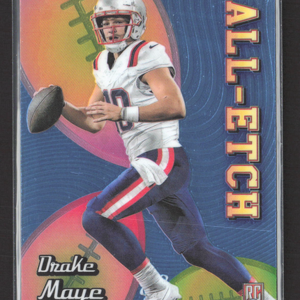 2024 Topps Chrome All-Etch Drake Maye #CAE-DM RC