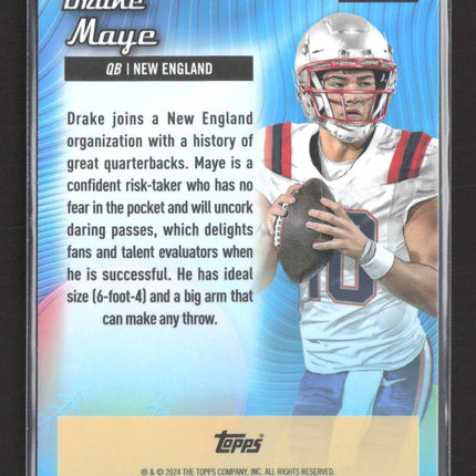 2024 Topps Chrome All-Etch Drake Maye #CAE-DM RC