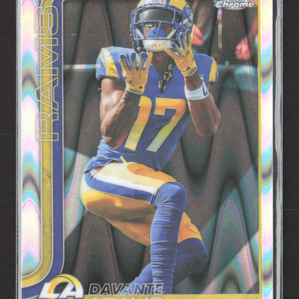 2025 Topps Chrome Davante Adams #165 RayWave