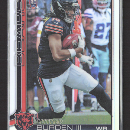2025 Topps Chrome Luther Burden III #334 Refractor RC