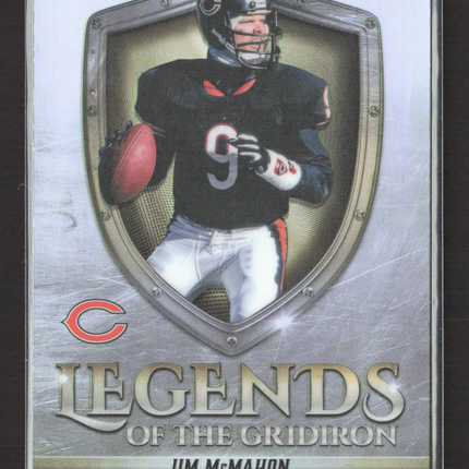 2025 Topps Chrome Legends of the Gridiron Jim McMahon #LOG-5 Refractor