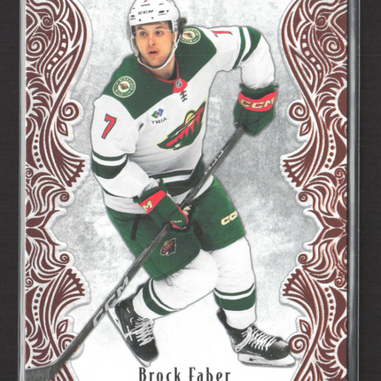 2025 Upper Deck Artifacts Hockey Brock Faber #45 Copper 37/75