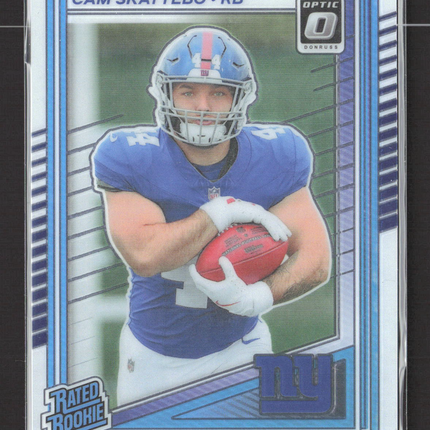 2025 Panini Donruss Optic Cam Skattebo #228
