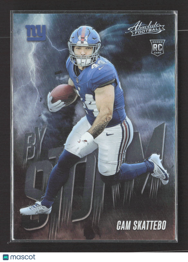 2025 Panini Absolute By Storm Cam Skattebo #2 RC