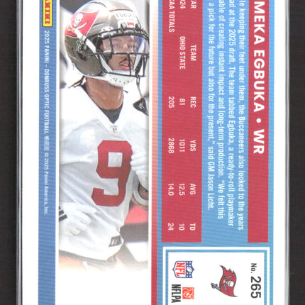 2025 Panini Donruss Optic Emeka Egbuka #265