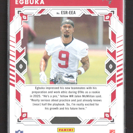 2025 Panini Donruss Elite Series Rookies Emeka Egbuka #ESR-EEA