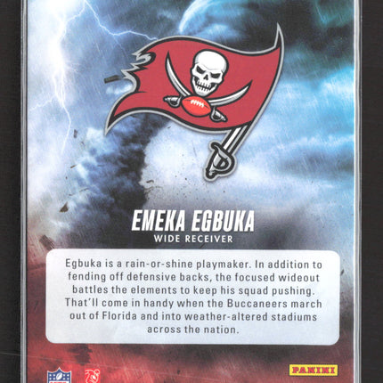 2025 Panini Absolute Football By Storm Emeka Egbuka #4 RC