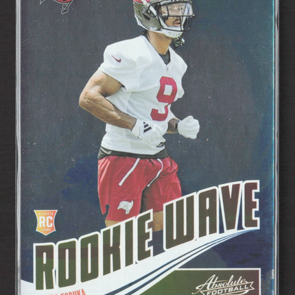 2025 Panini Absolute Football Rookie Wave Emeka Egbuka #RW-EEA RC