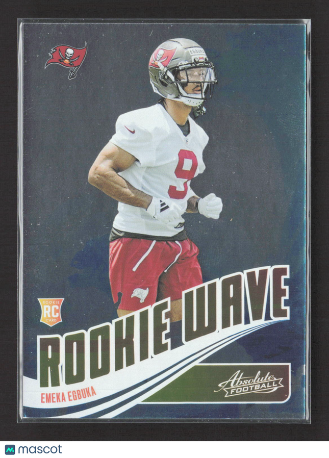 2025 Panini Absolute Football Rookie Wave Emeka Egbuka #RW-EEA RC