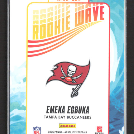 2025 Panini Absolute Football Rookie Wave Emeka Egbuka #RW-EEA RC