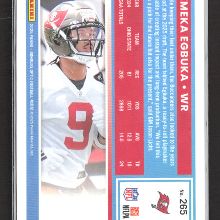 2025 Panini Donruss Optic Emeka Egbuka #265
