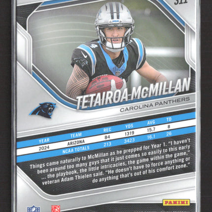 2025 Panini Prizm Tetairoa McMillan #311 RC