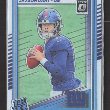 2025 Panini Donruss Optic Jaxson Dart #273