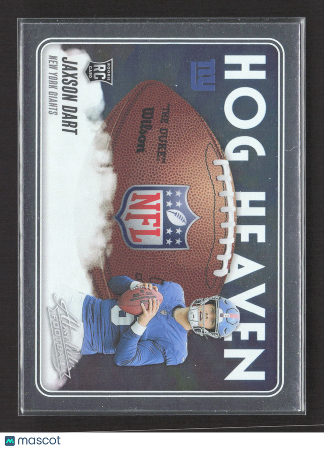2025 Panini Absolute Football Hog Heaven Jaxson Dart #HH-JDT RC