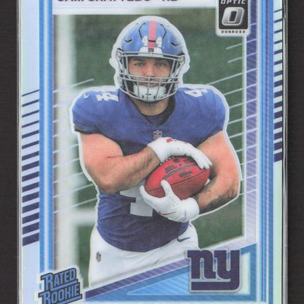 2025 Panini Donruss Optic Cam Skattebo #228 holo